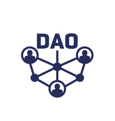 Dao Community Icon On White