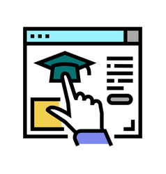 Link To Higher Education Resource Color Icon