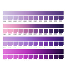 Ultra Violet Pantone Color Swatches Colors