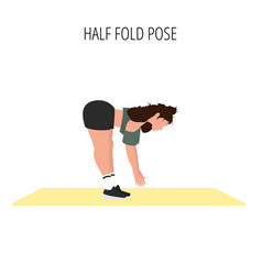 Half Fold Pose Yoga Workout