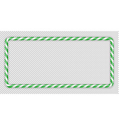 Frame Christmas Candy Cane Christmas Stick