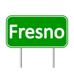 Fresno Green Road Sign