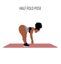 Half Fold Pose Yoga Workout