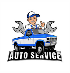 Pick Up Truck Logo Design