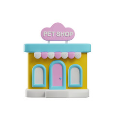 3d Pet Shop Facade