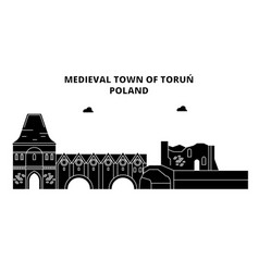 Poland Torun Travel Skyline