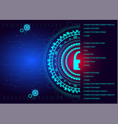 High Tech Digital Technology Network Abstract