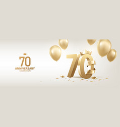 70th Anniversary Celebration Background