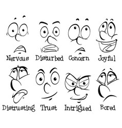 Different Facial Expressions Of Human