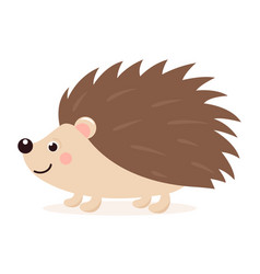 Flat Cute Hedgehog Little Hedgehog Icon