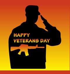 Happy Veterans Day Social Media Post Template