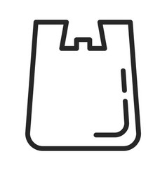 Supermarket Plastic Bag Icon