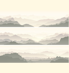 Banners Of Misty Mountain Range