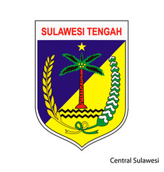 Coat Arms Central Sulawesi Is A Indonesian