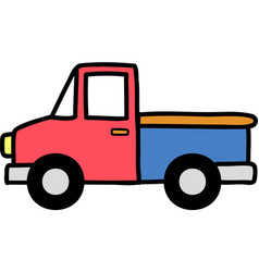 Hand Drawn Pickup Truck