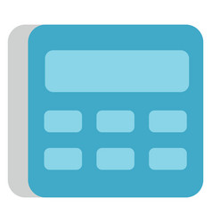 Finance Calculator On A White Background