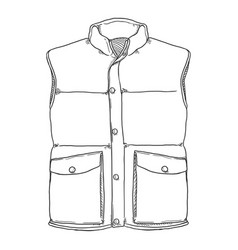 Sketch Down Vest