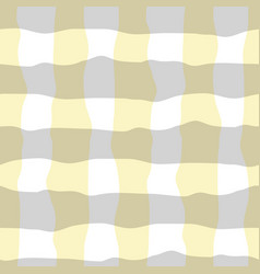 Watercolor Effect Gingham Seamless Pattern