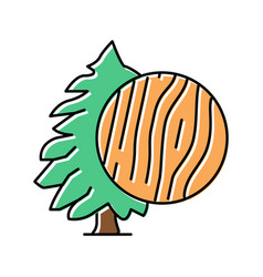 Cedar Wood Color Icon