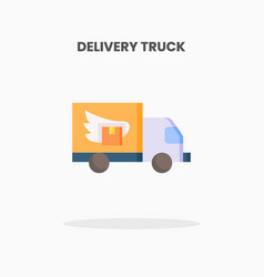 Delivery Truck Flat Icon