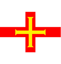 Flag Of The Island Of Guernsey