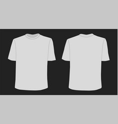 T-shirt Mockup Front And Back Sides