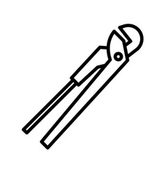 Pipe Wrench Icon Wrench For Gas And Plumbing