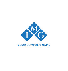 Img Letter Logo Design On White Background