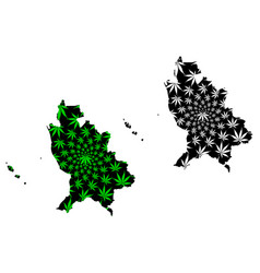 Nayarit United Mexican States Mexico Map