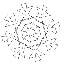 Geometric Abstract Icon Symbol Motif