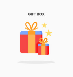 Gift Box Flat Icon