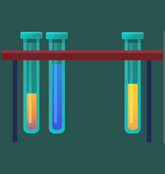 Medical Structure And Blood Components Flasks