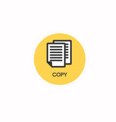 Two Documents Copy Icon