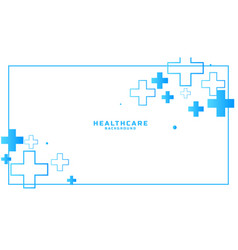 Medical And Healthcare Background With Plus Signs