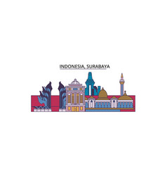 Indonesia Surabaya Tourism Landmarks City