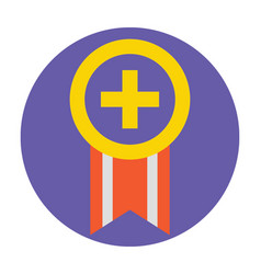 Ribbon Badge Flat Icon