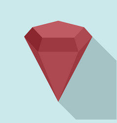 Radian Gemstone Icon Flat Style