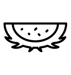 Dragon Fruit Icon Outline Indonesia