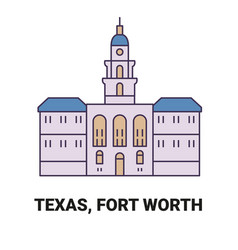 United States Texas Fort Worth Travel Landmark