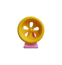 Exercise Pets Wheel 3d Icon Entertainment