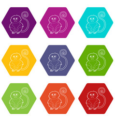 Rhinopithecus Icons Set 9