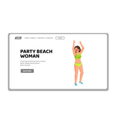 Celebration Party Beach Woman