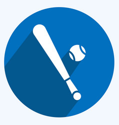 Icon Bat Related To Sports Equipment Symbol Long