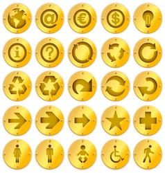 Metal Logo Icons