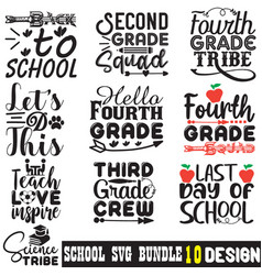 School Svg Bundle