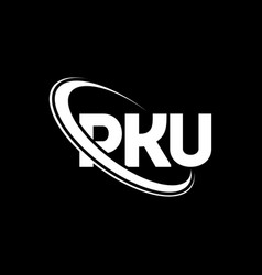 Pku Logo Letter Letter Logo Design