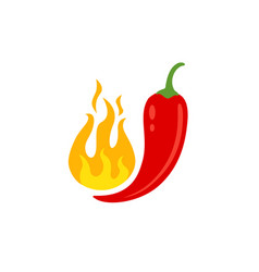 Icon Of Red Chilli Pepper Extra Spicy Food