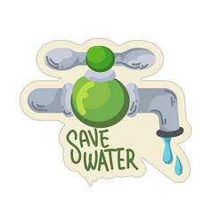 Save Water Badge