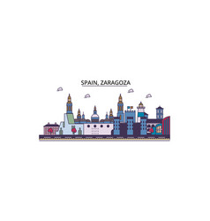 Spain Zaragoza Tourism Landmarks City