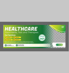 Healthcare Banner Template Or Medical Health